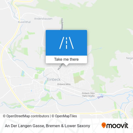 An Der Langen Gasse map
