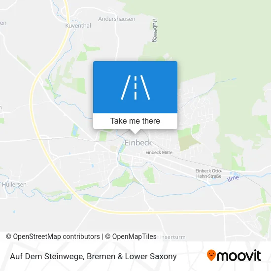 Карта Auf Dem Steinwege