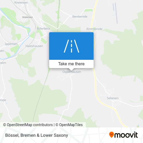 Bössel map