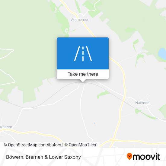 Böwern map