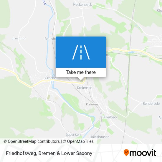 Friedhofsweg map