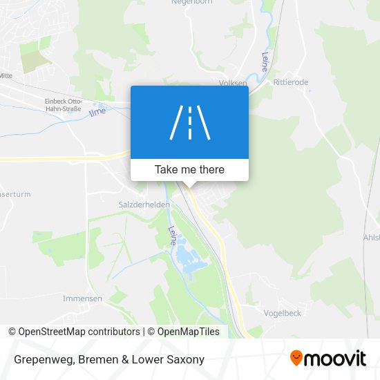 Grepenweg map