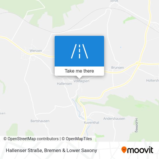 Hallenser Straße map