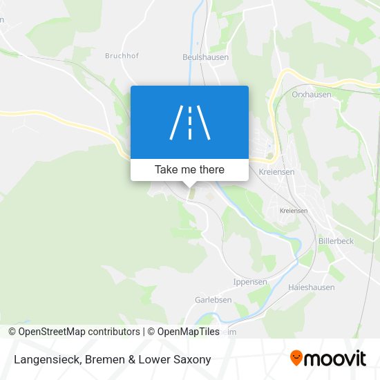 Langensieck map