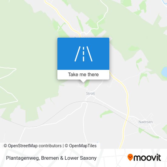 Plantagenweg map