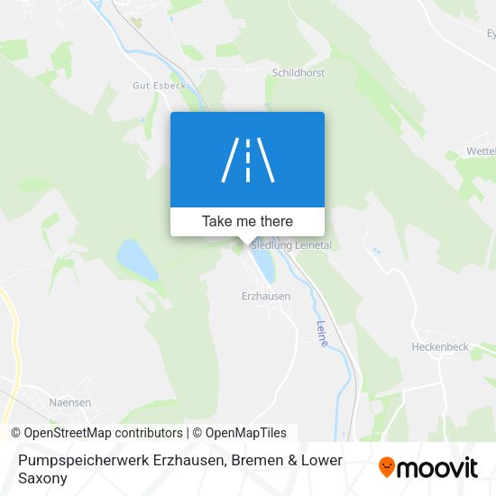 Pumpspeicherwerk Erzhausen map
