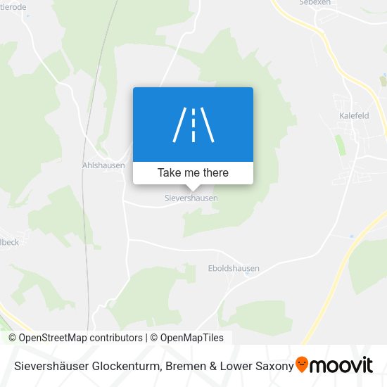 Sievershäuser Glockenturm map