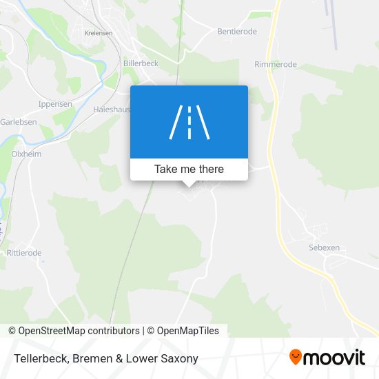 Tellerbeck map
