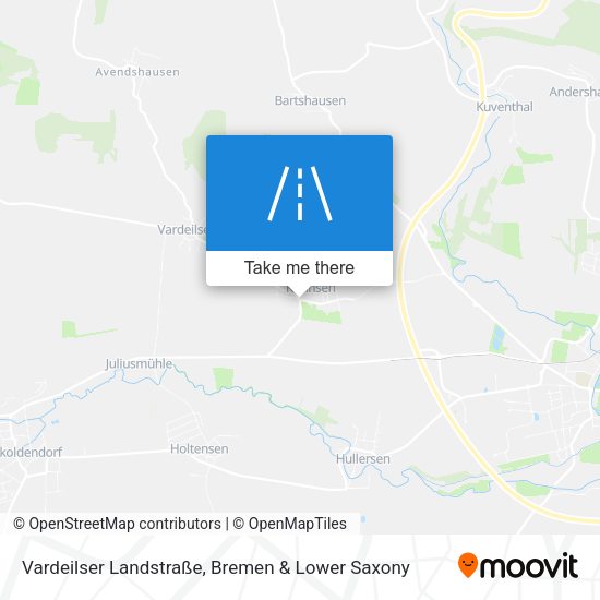 Vardeilser Landstraße map