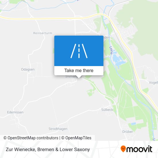 Zur Wienecke map