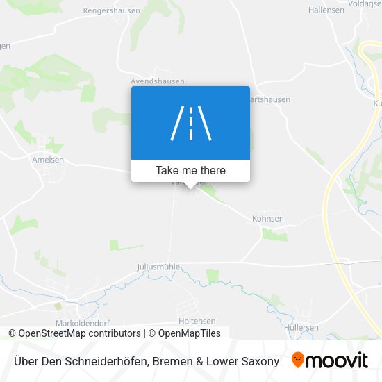 Über Den Schneiderhöfen map