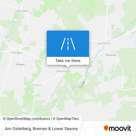 Am Osterberg map