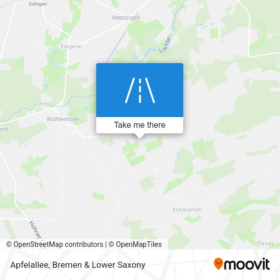 Apfelallee map