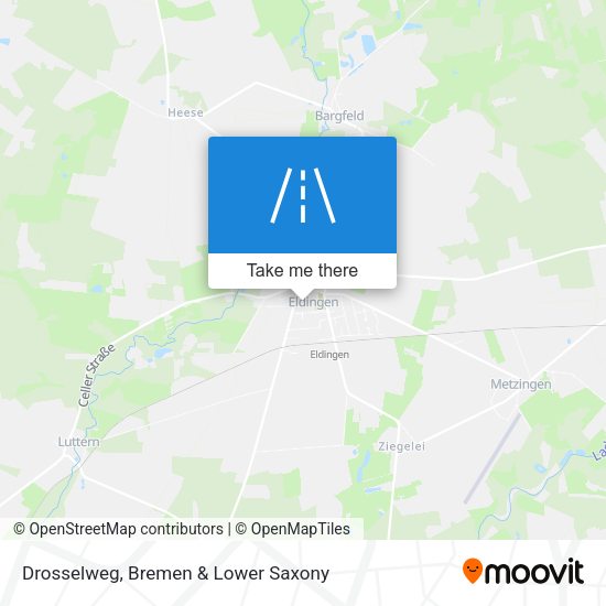 Drosselweg map