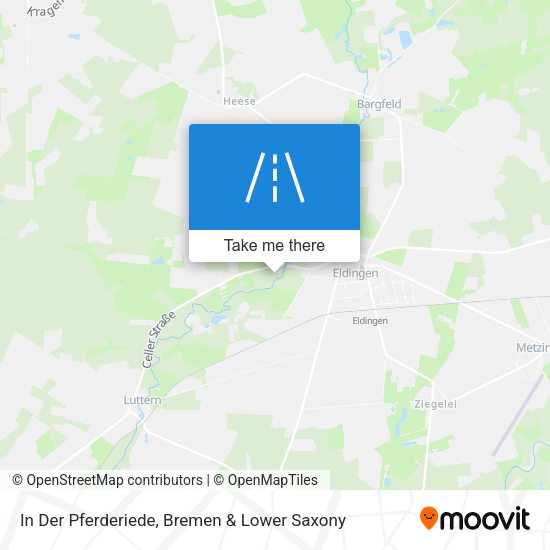 In Der Pferderiede map