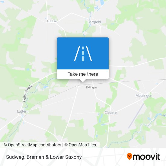 Südweg map