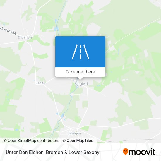 Unter Den Eichen map