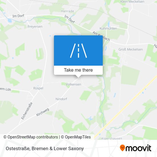 Ostestraße map