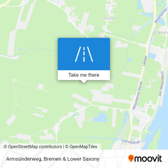 Armsünderweg map