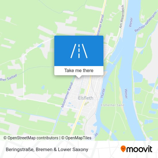 Beringstraße map