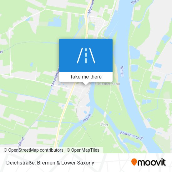 Deichstraße map