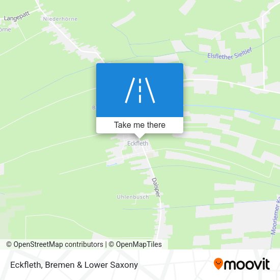 Eckfleth map