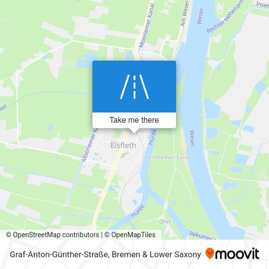 Graf-Anton-Günther-Straße map