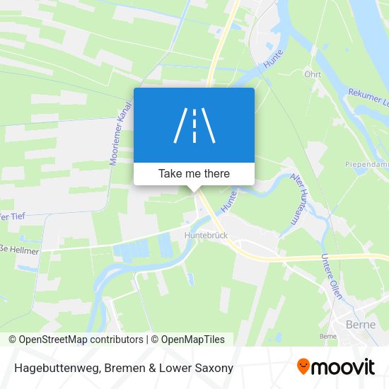 Hagebuttenweg map