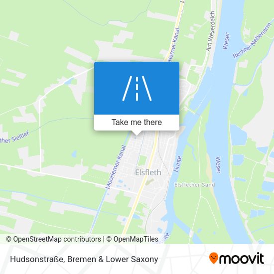 Hudsonstraße map