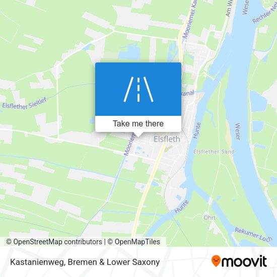 Kastanienweg map