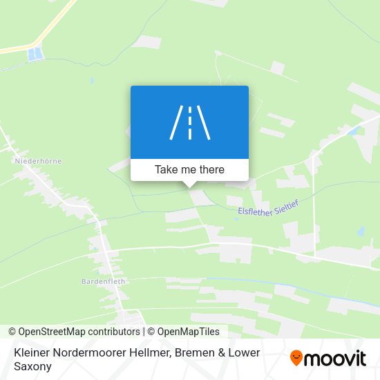 Kleiner Nordermoorer Hellmer map