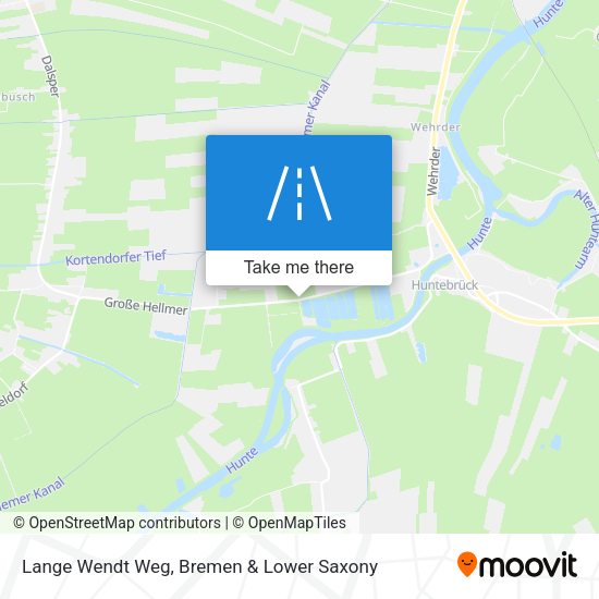 Lange Wendt Weg map