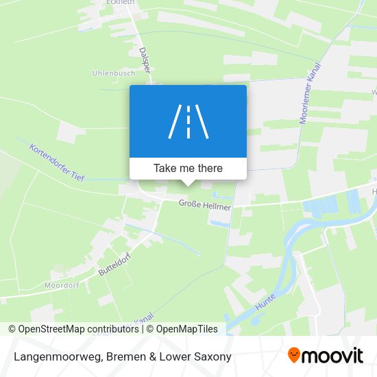 Langenmoorweg map