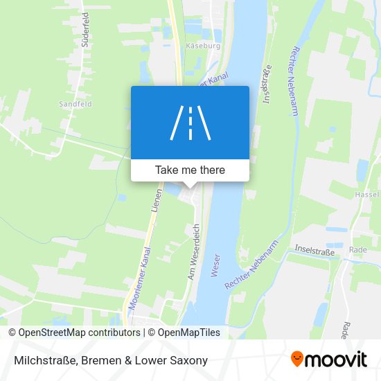 Milchstraße map