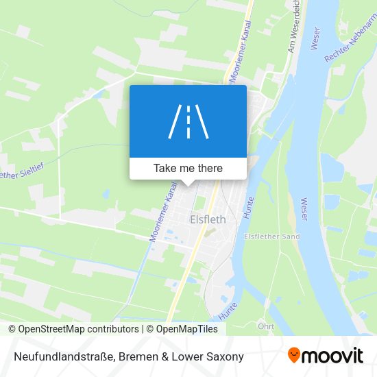 Neufundlandstraße map