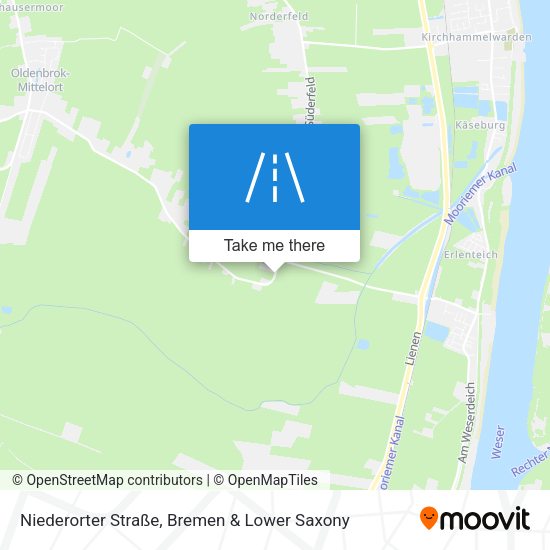 Niederorter Straße map