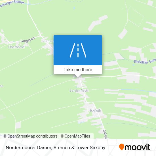 Nordermoorer Damm map