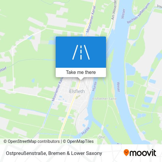 Ostpreußenstraße map