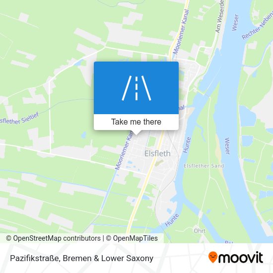 Pazifikstraße map