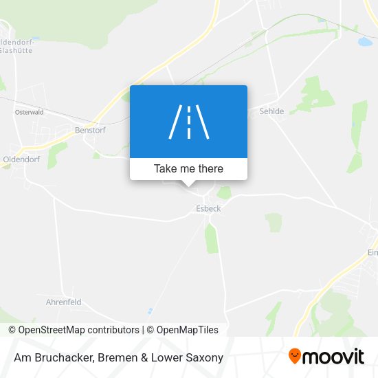 Am Bruchacker map