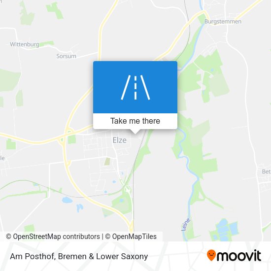 Am Posthof map