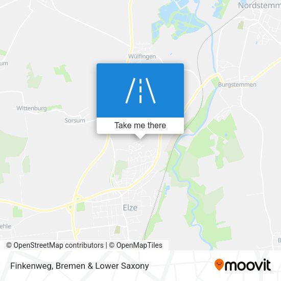 Finkenweg map