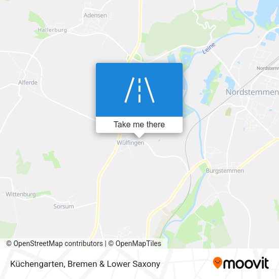 Küchengarten map