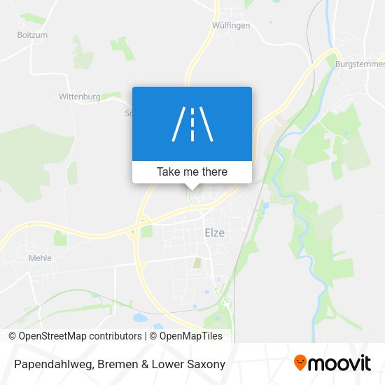 Papendahlweg map
