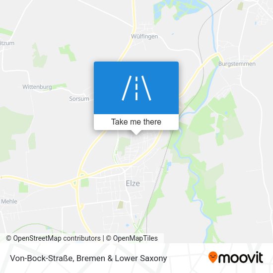 Von-Bock-Straße map