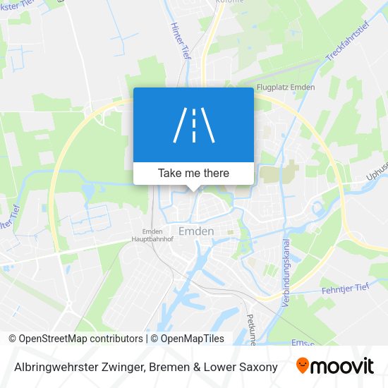 Albringwehrster Zwinger map