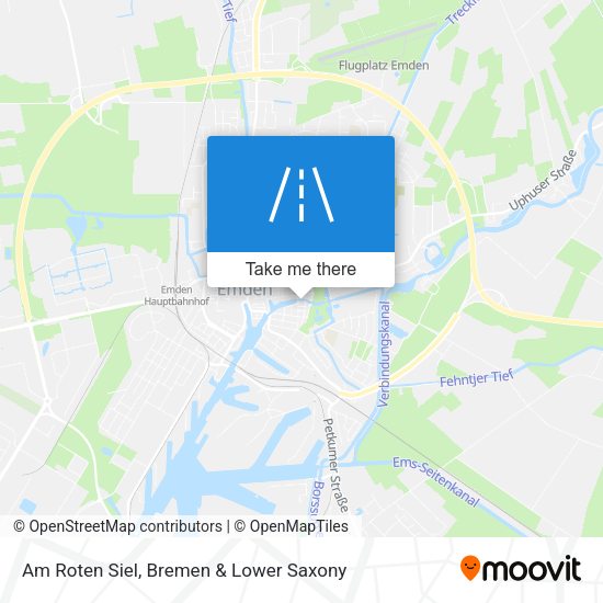 Am Roten Siel map