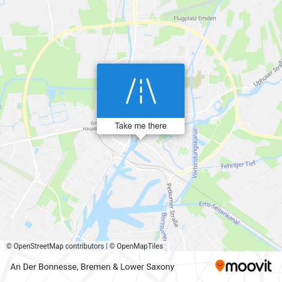 An Der Bonnesse map