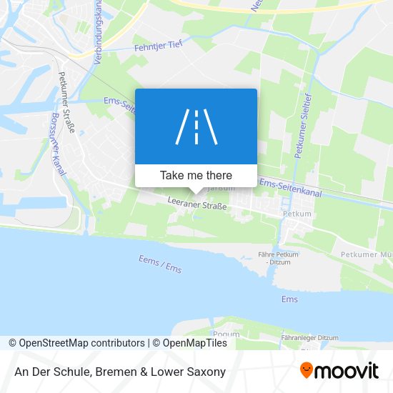 An Der Schule map