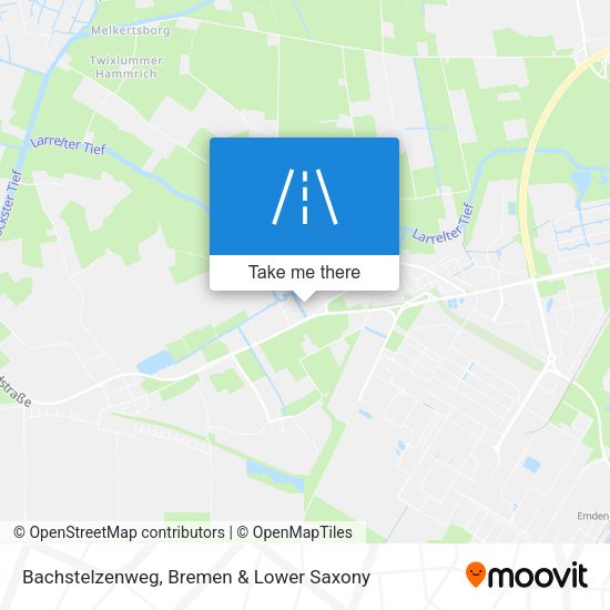 Bachstelzenweg map